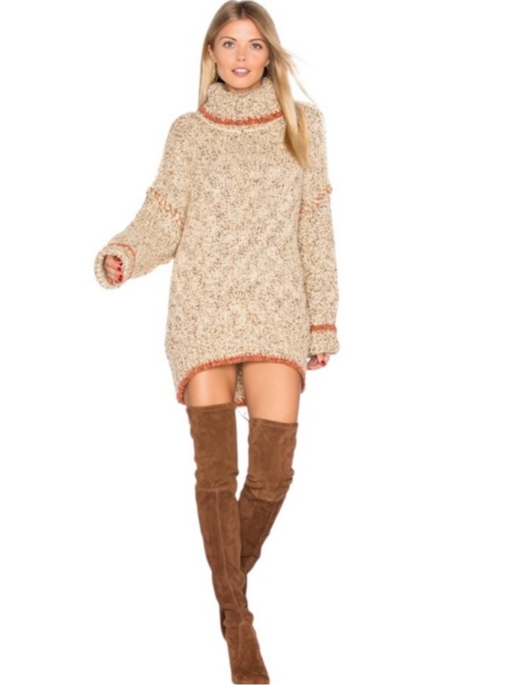 Free People Echo Oversized Sweater Perfect For Fall 🍁🍃🍂🍁 Sz Lg